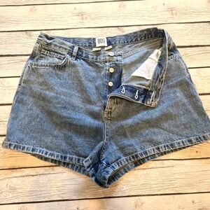 Urban Outfitters -Women’s BDG High-Rise Carpenter Shorts - Button Fly- Size 32